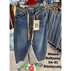 Jeansy balloony M'sara  XS-XL