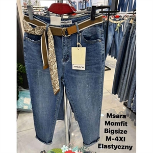 Jeansy mom fit Big Size  M-4XL