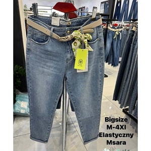 Jeansy damskie Big Size  M-4XL