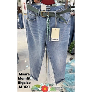 Jeansy mom fit Big Size  M-4XL