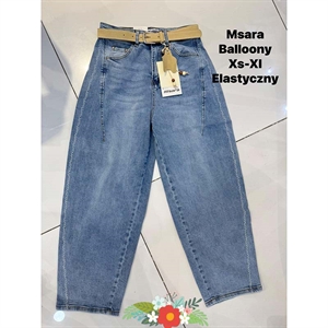 Jeansy balloony M'sara  XS-XL
