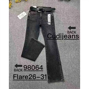 Jeansy dzwony damskie  26-31