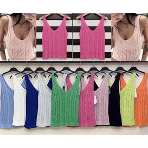 Sweter damski z krótkim rękawem