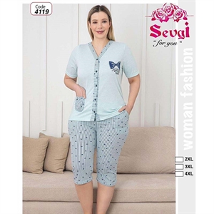 Piżama damska  2XL-4XL