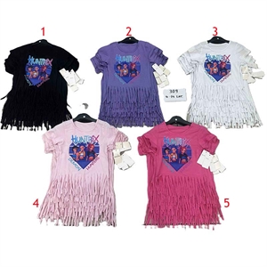 Koszulka dziewczęca  4-14 lat