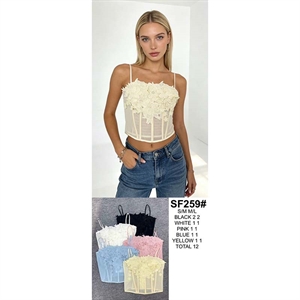 Bluzka crop top damski  S/M-M/L