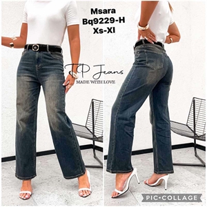 Jeansy szerokie nogawki M'sara  XS-XL