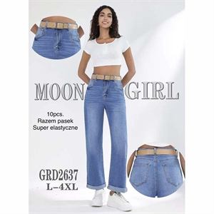 Jeansy damskie  L-4XL