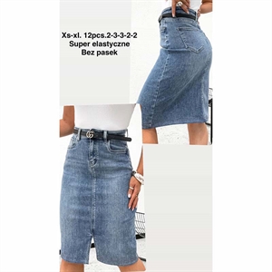 Spódnica jeansowa damska  XS-XL
