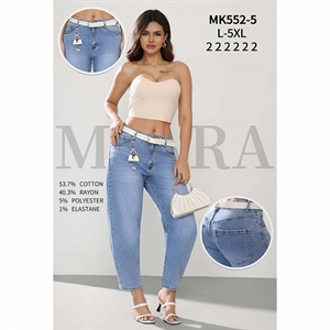 Jeansy damskie  L-5XL