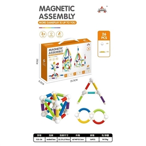 Zabawka - montaż magnetyczny