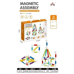 Zabawka - montaż magnetyczny