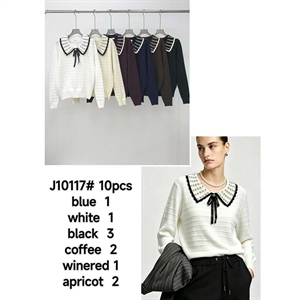 Sweter damski z kołnierzykiem