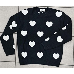 Sweter damski okrągły