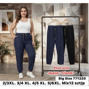 Spodnie damskie Big Size  2/3XL-5/6XL