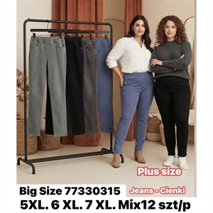 Legginsy długie damskie Big Size  5XL-7XL