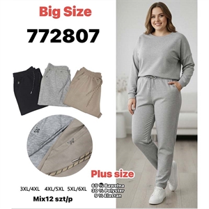 Spodnie damskie Big Size  3XL/4XL-5XL/6XL