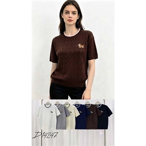 Sweter damski z krótkim rękawem