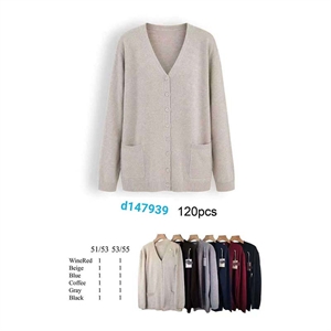 Sweter damski zapinany na guziki  51/53-53/55