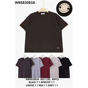 Sweter damski z krótkim rękawem  M/L-L/XL