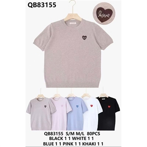 Sweter damski z krótkim rękawem  S/M-M/L