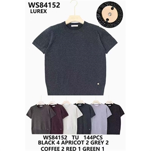 Sweter damski z krótkim rękawem