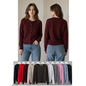 Sweter damski zapinany na guziki