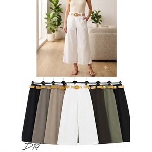 Spodnie culotte damskie produkt Włoski