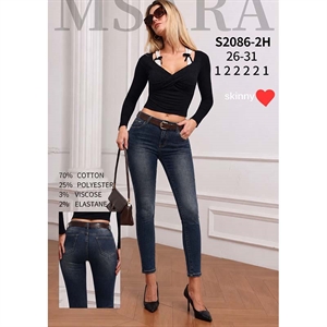Jeansy damskie Msara  26-31
