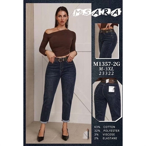Jeansy damskie Msara  M-3XL
