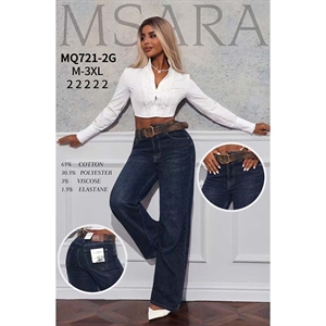 Jeansy damskie Msara  M-3XL