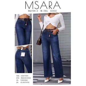 Jeansy damskie Msara  M-3XL