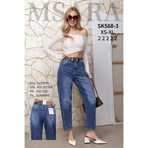 Jeansy damskie Msara  XS-XL