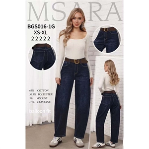 Jeansy damskie Msara  XS-XL