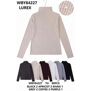 Sweter damski z półgolfem