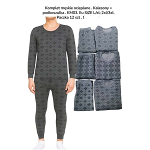 Komplet Męski L-3XL