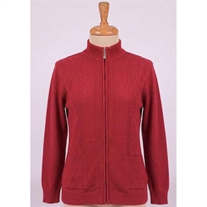 Sweter damski rozpinany na zamek  S-2XL