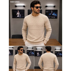 Sweter męski okrągły produkt Turecki  M-2XL