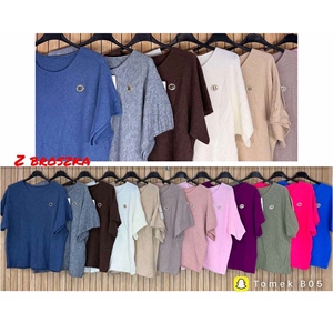 Sweter damski z krótkim rękawem