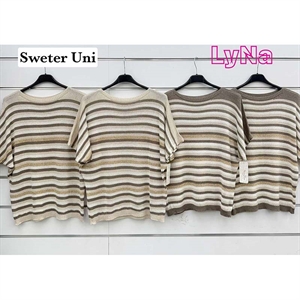 Sweter damski z krótkim rękawem