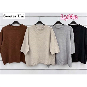 Sweter damski z krótkim rękawem