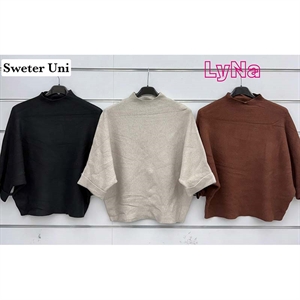 Sweter damski z krótkim rękawem