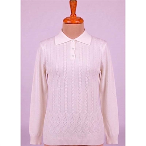 Sweter damski z kołnierzykiem  M-3XL