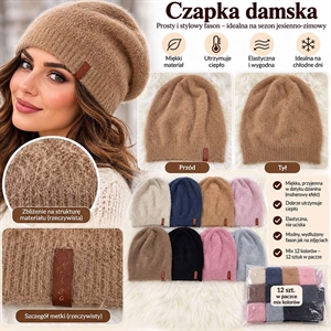 Czapka damska