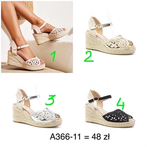 Sandały na koturnie  36-41