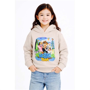 Bluza dziewczęca z kapturem (4-14)