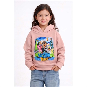 Bluza dziewczęca z kapturem (4-14)