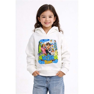 Bluza dziewczęca z kapturem (4-14)