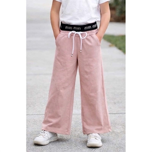 Spodnie dziewczęce z szerokimi nogawkami (6-16)