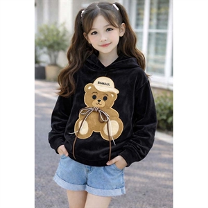 Bluza dziewczęca z kapturem (6-16) - Produkt Włoski